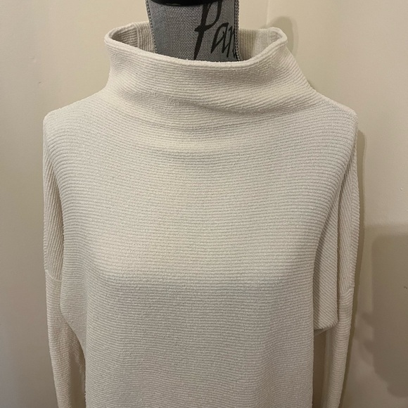 Free People Ottoman Tunic Sweater in Ecru (White), Size XS - Picture 5 of 16